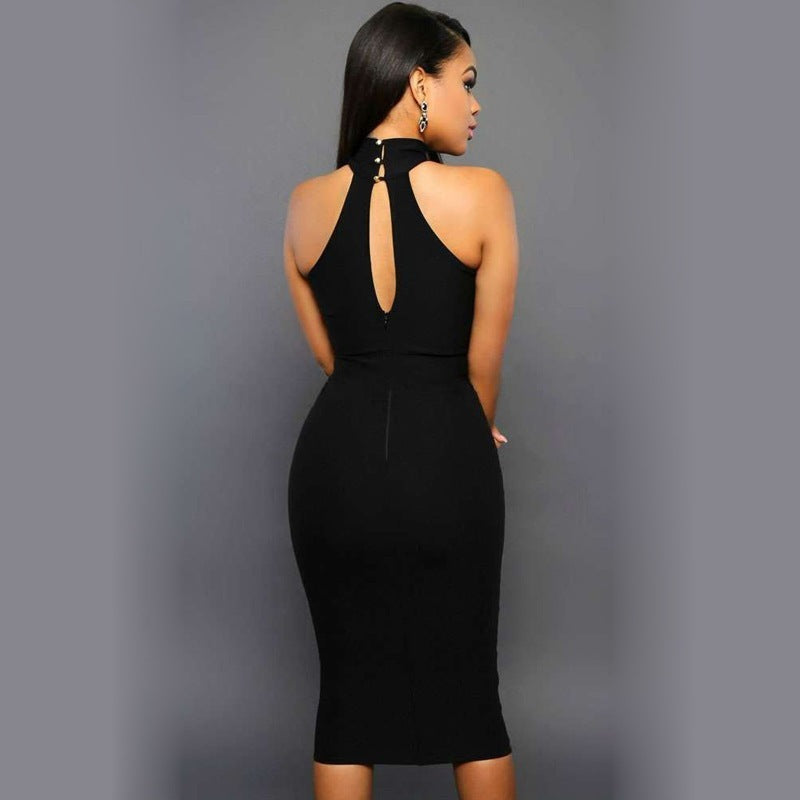 Sexy Sleeveless Party Dress – Elegant, Bold & Chic